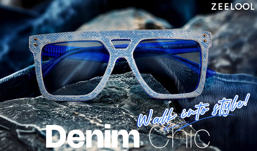 Unleash Your Denim Spirit by ZEELOOL DENIM Glasses