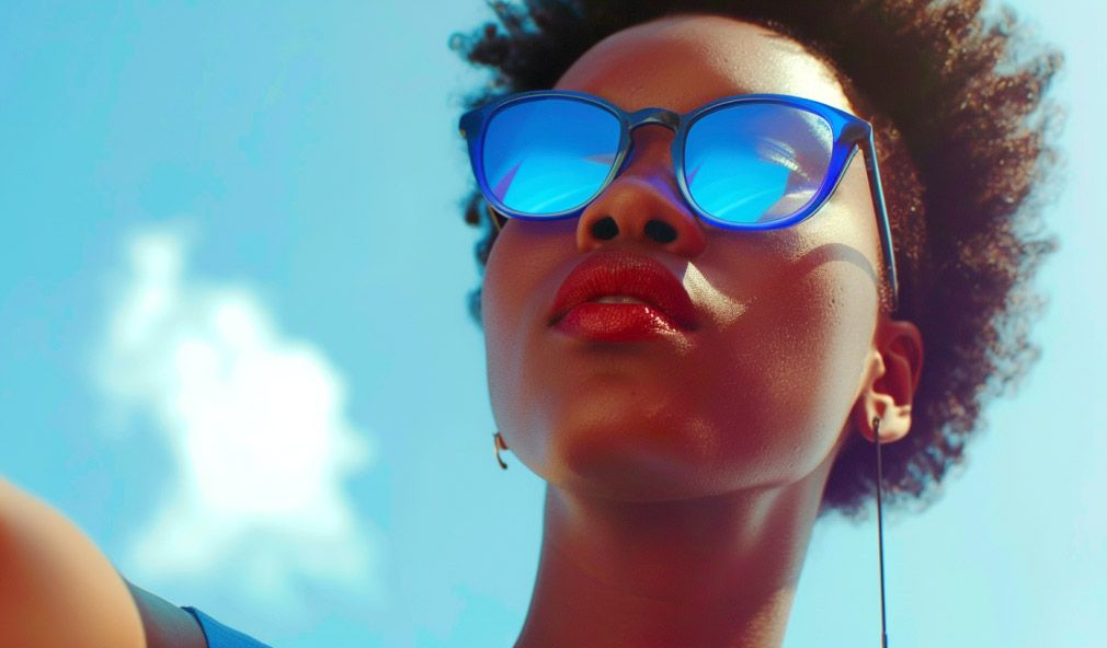 Are Blue Eyeglass Frames in style?