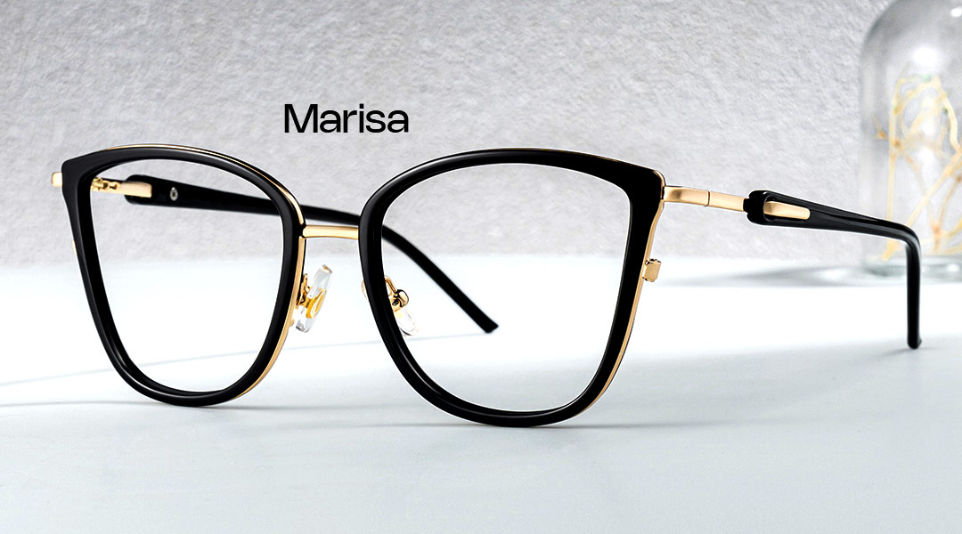 Can an oval face wear cat-eye glasses?