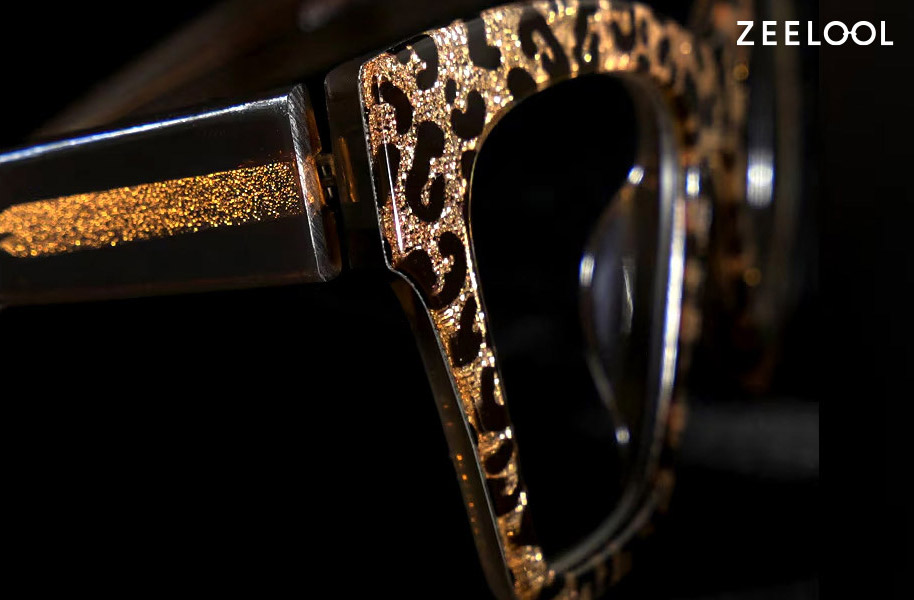 ZEELOOL Ansyah Cat Eye Leopard Print Glasses