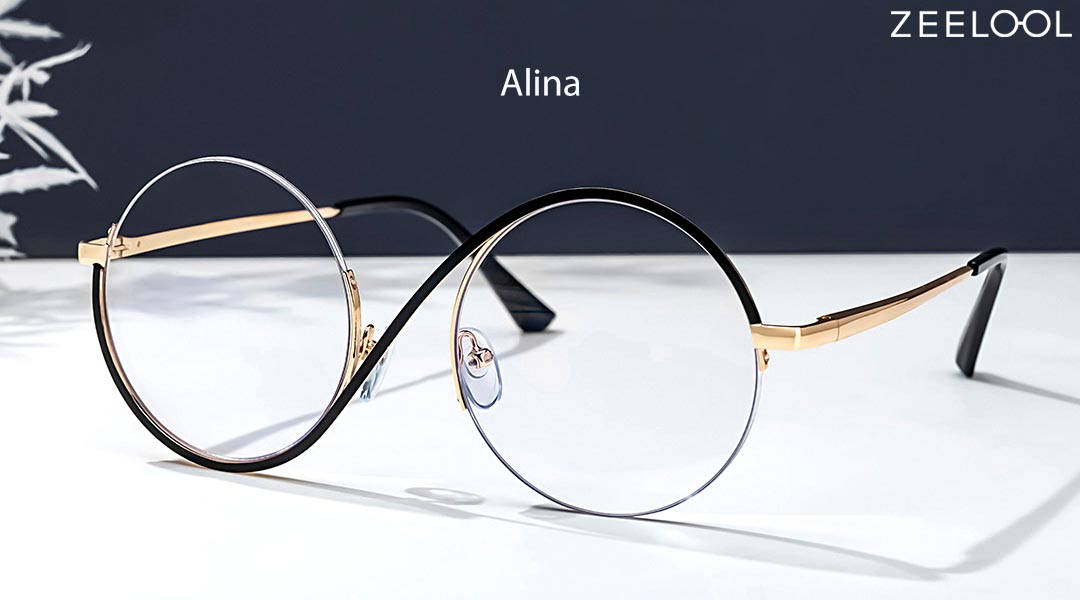 Semi-Rimless Eyeglasses