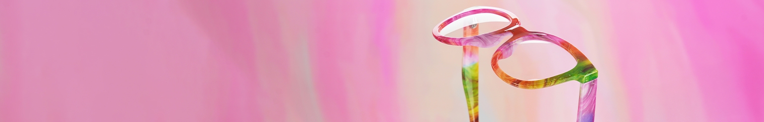 colorful eyeglass frames