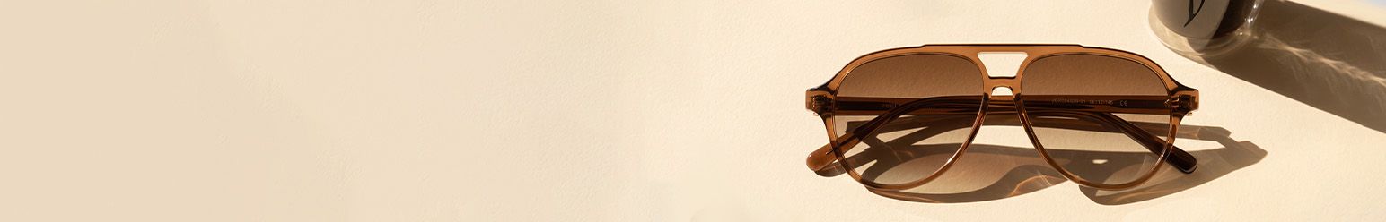 two tone frame sunglasses
