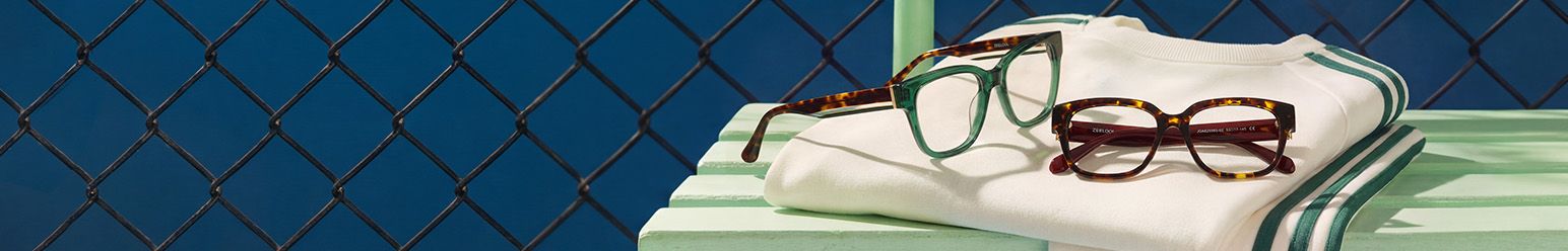 Minimalist frame glasses