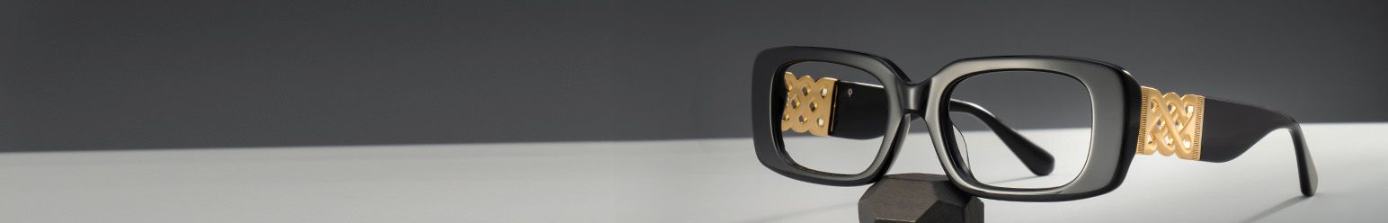 retro frame eyeglasses