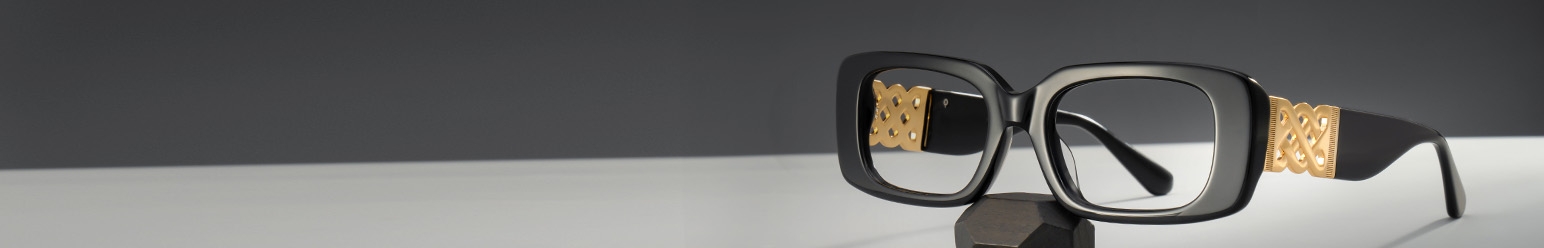 retro frame eyeglasses
