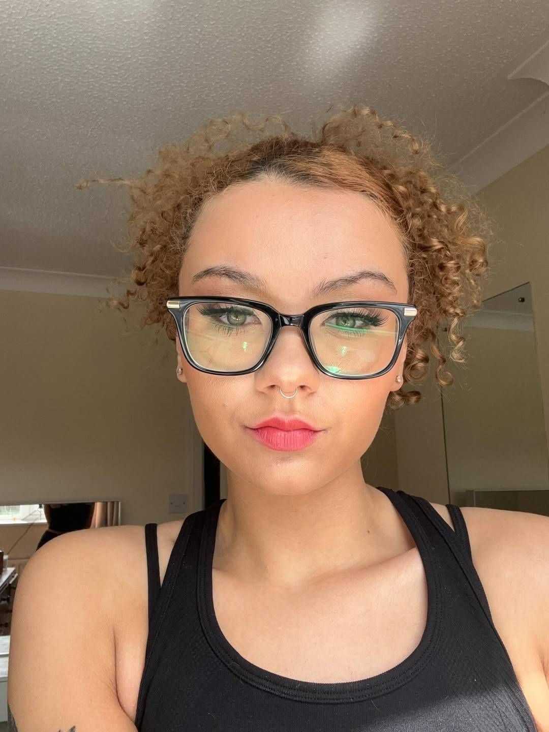 Kellie Metal Thin Frame Eyglasses | ZEELOOL Canada5