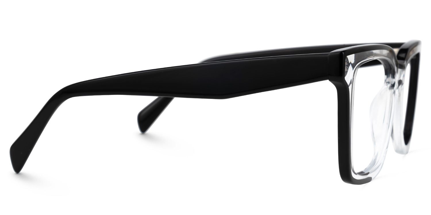 Rectangle Renetta Clear Glasses deals -Zeelool Glasses2