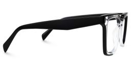 Renetta Rectangle Clear Glasses2