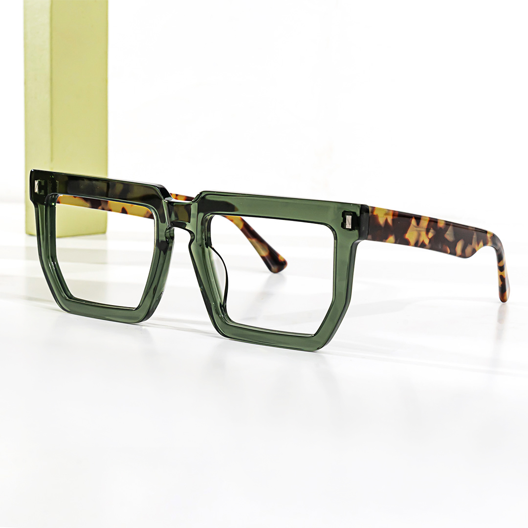 Rectangle Daniela Green Glasses deals -Zeelool Glasses0
