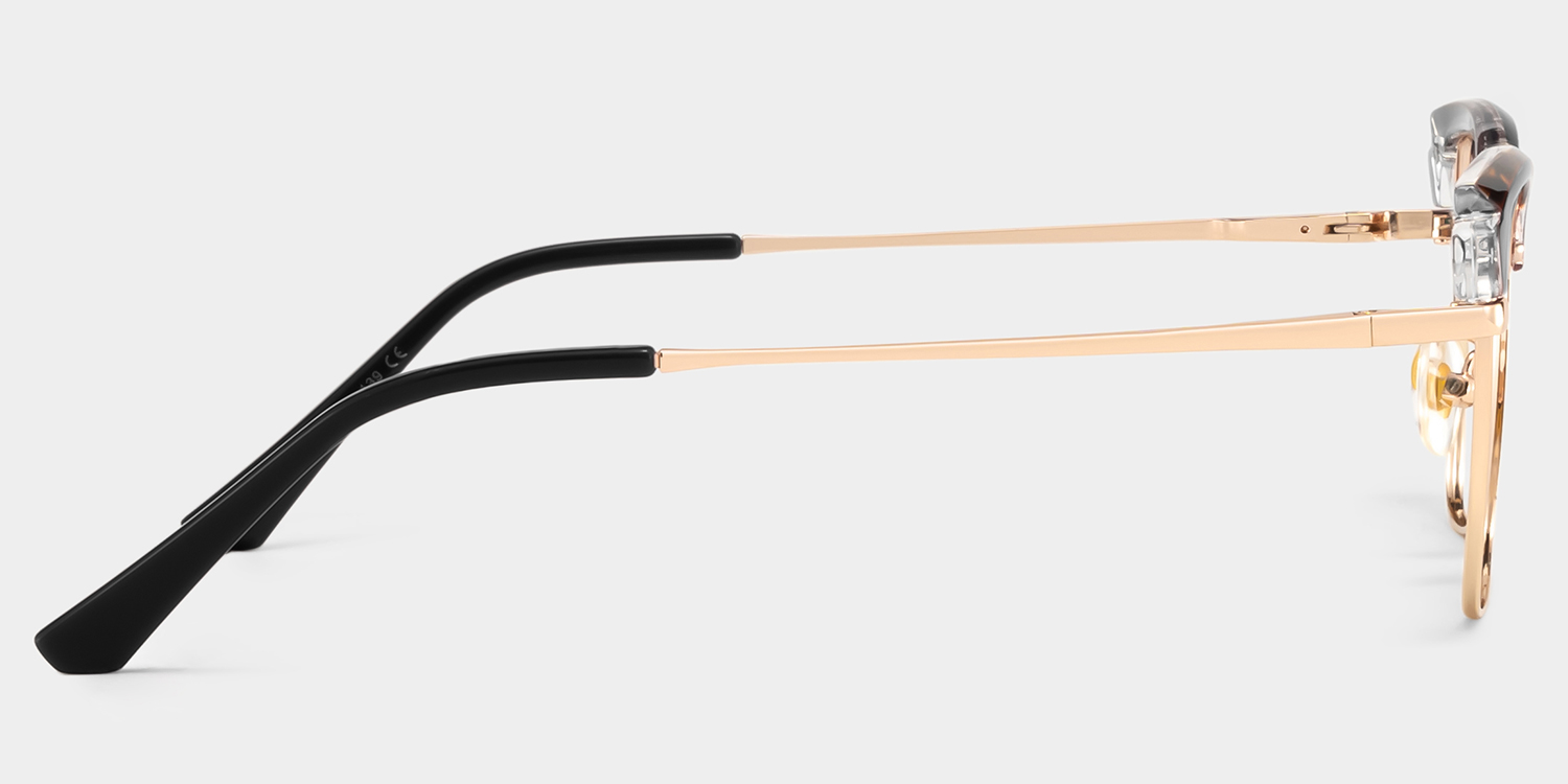 Phoebe Browline Tortoise Frame Eyeglasses for Woman| ZEELOOL Canada4