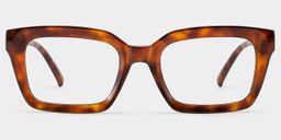 Marley Tortoise Rectangle Glasses1