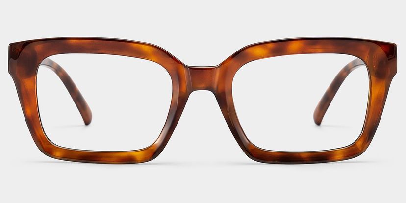 Marley Brown Rectangle Glasses