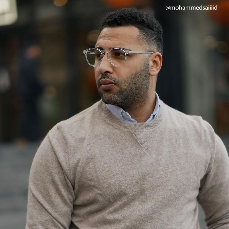 Kasey Round Clear Glasses | ZEELOOL Canada4