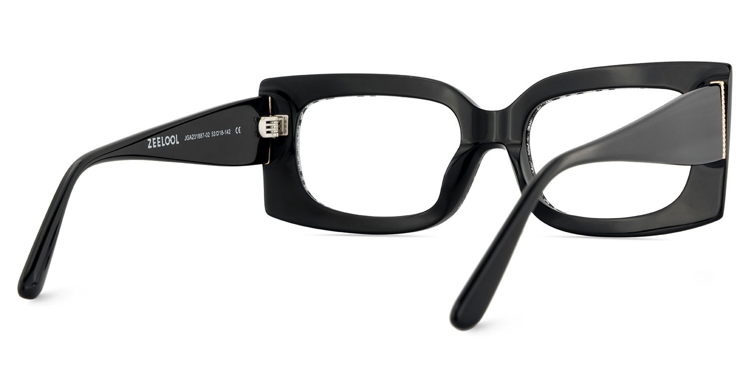 Affordable Women's Gray Eyeglasses Frames | ZEELOOL Canada5