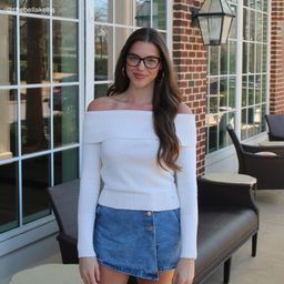 Celeste Black Cat-eye Glasses7