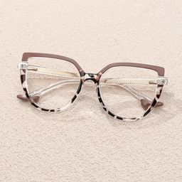 Noguet Cateye Two-Tone Glasses4