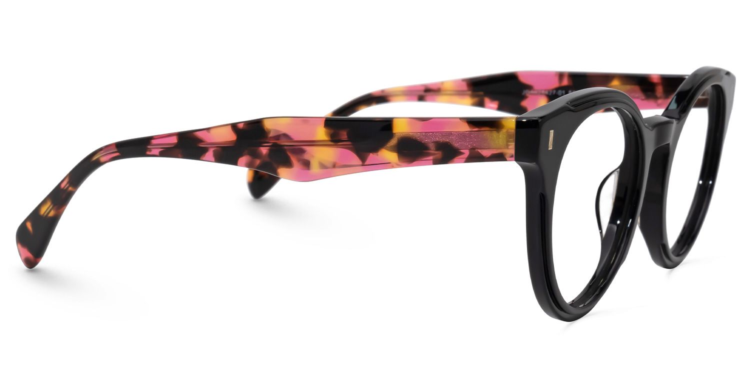 Rollinger Rollinger Round Black Glasses