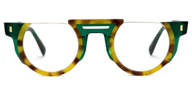 Mastin Round Tortoise Glasses