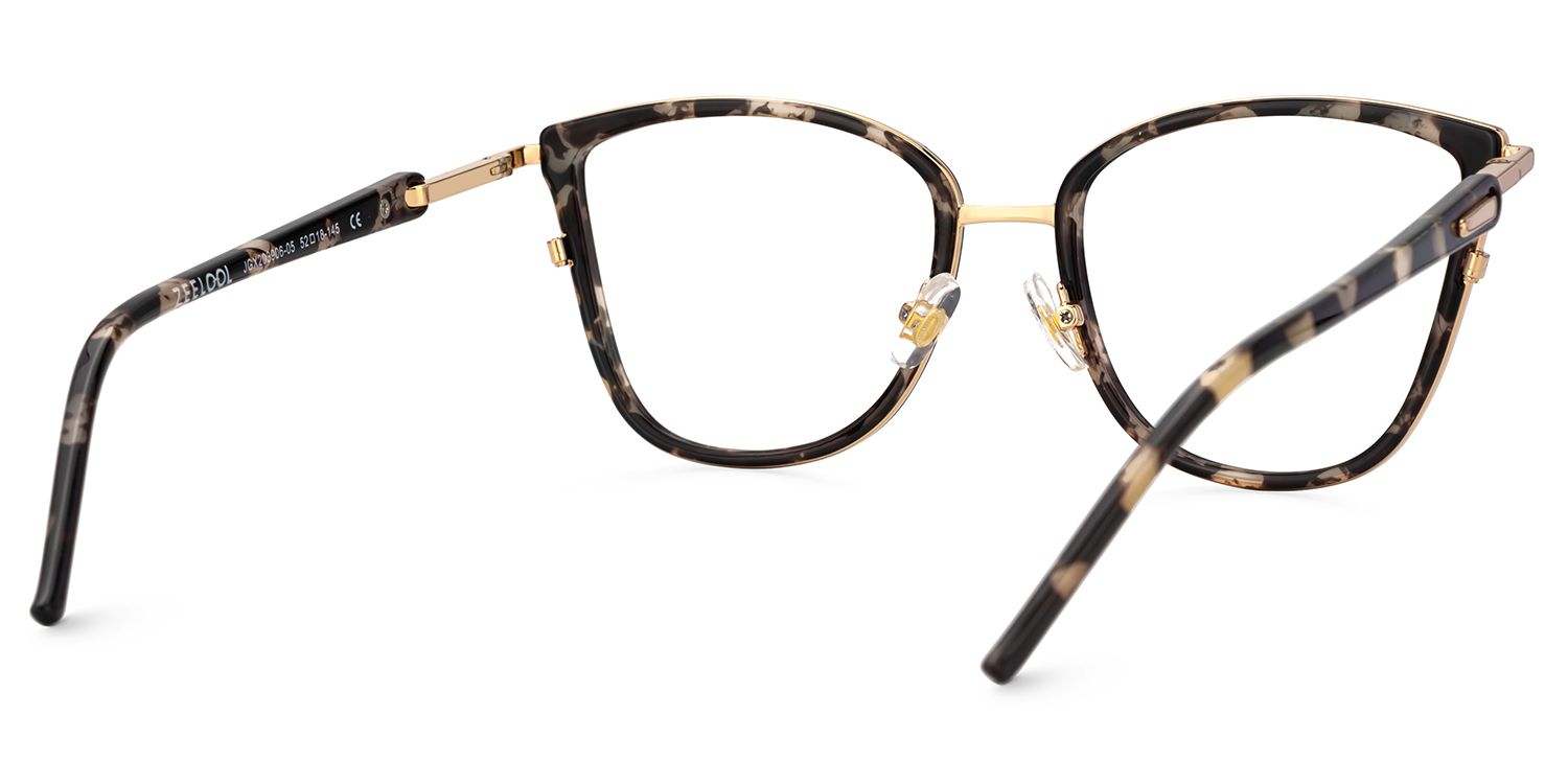 Tortoiseshell Cat Eye Glasses For Women | ZEELOOL Canada3