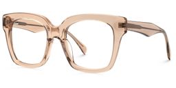 Willard Square Beige Glasses1
