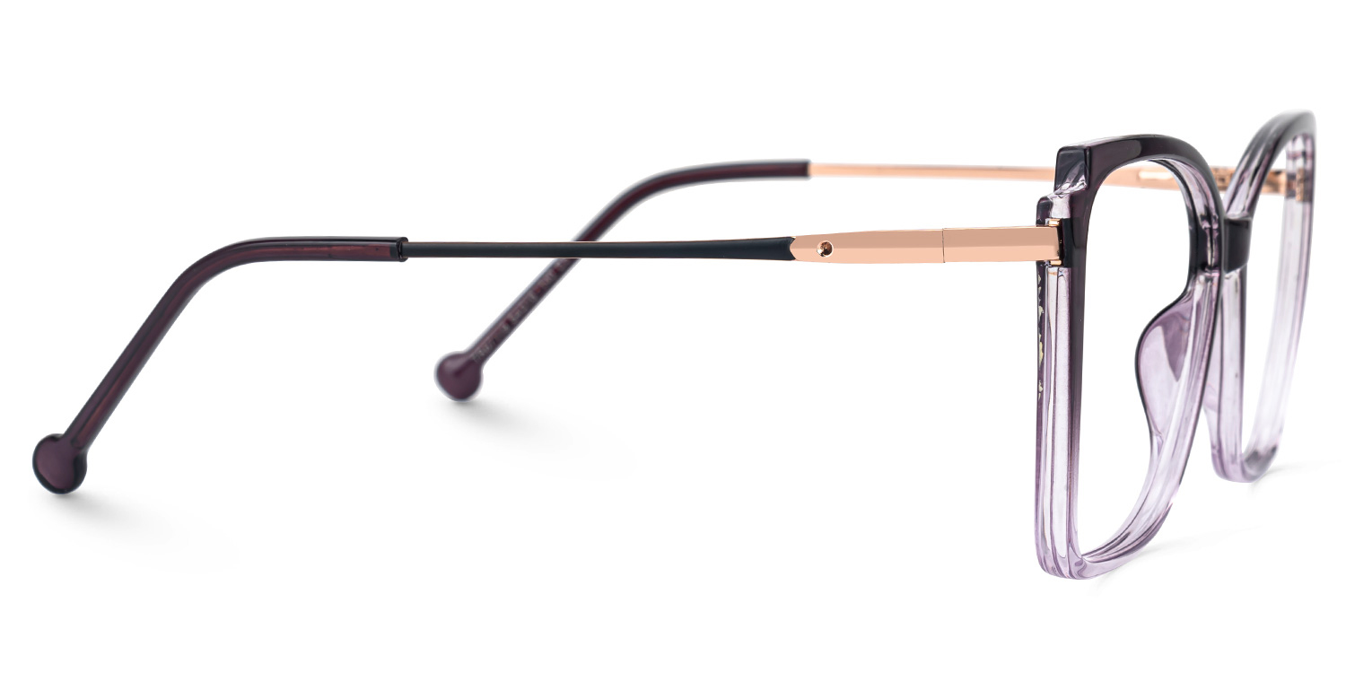 Cateye Kristen Purple Glasses deals -Zeelool Glasses2