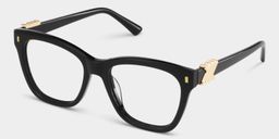 Mae Square Black Glasses2