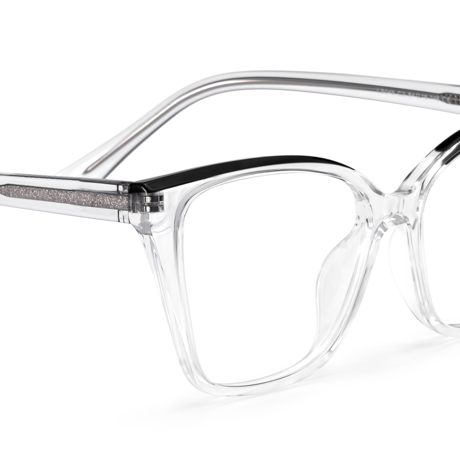 Sienna Crystal Butterfly Prescription Glasses | ZEELOOL Canada4