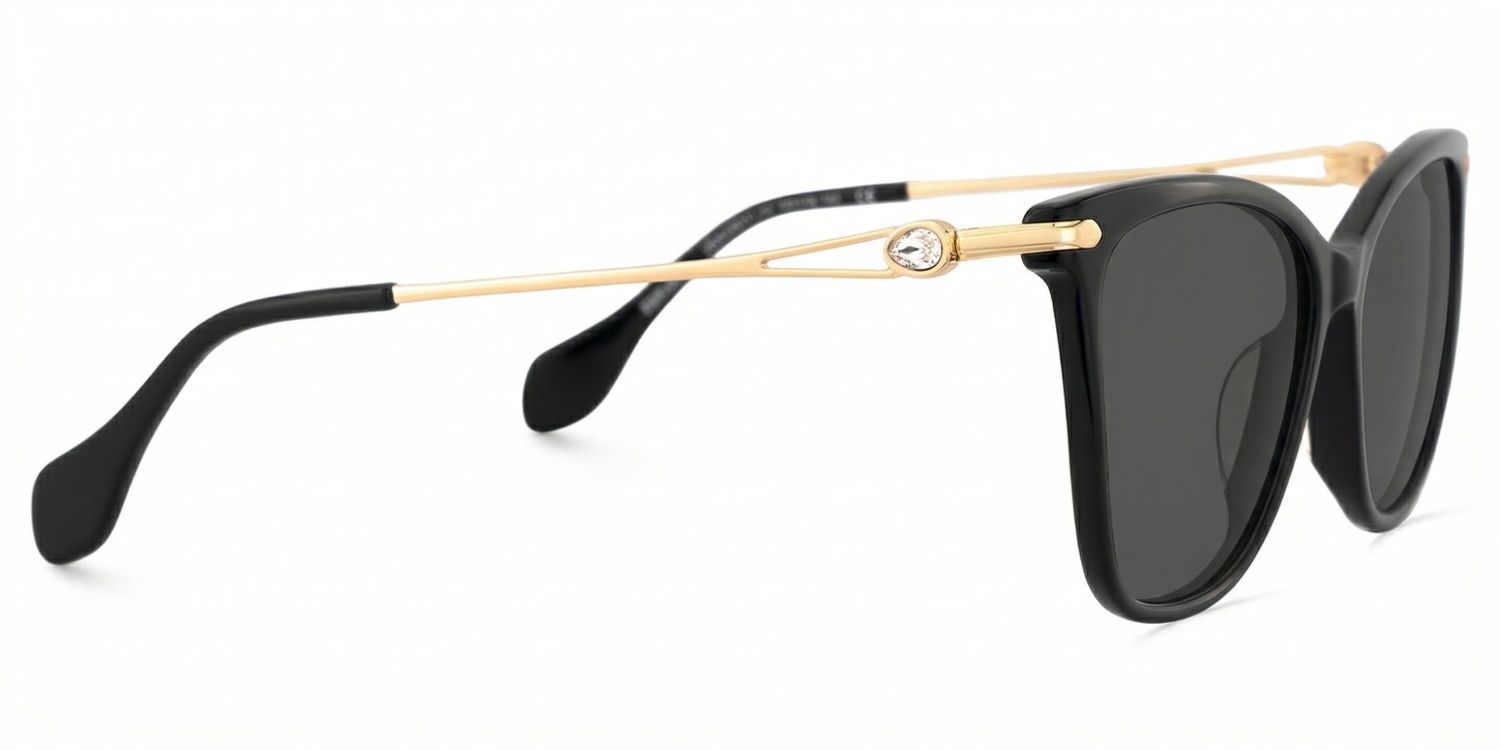 Butterfly-Shaped Spectacles With Shiny Diamond On The Temples3