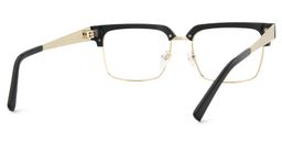Gerena Browline Black Glasses5