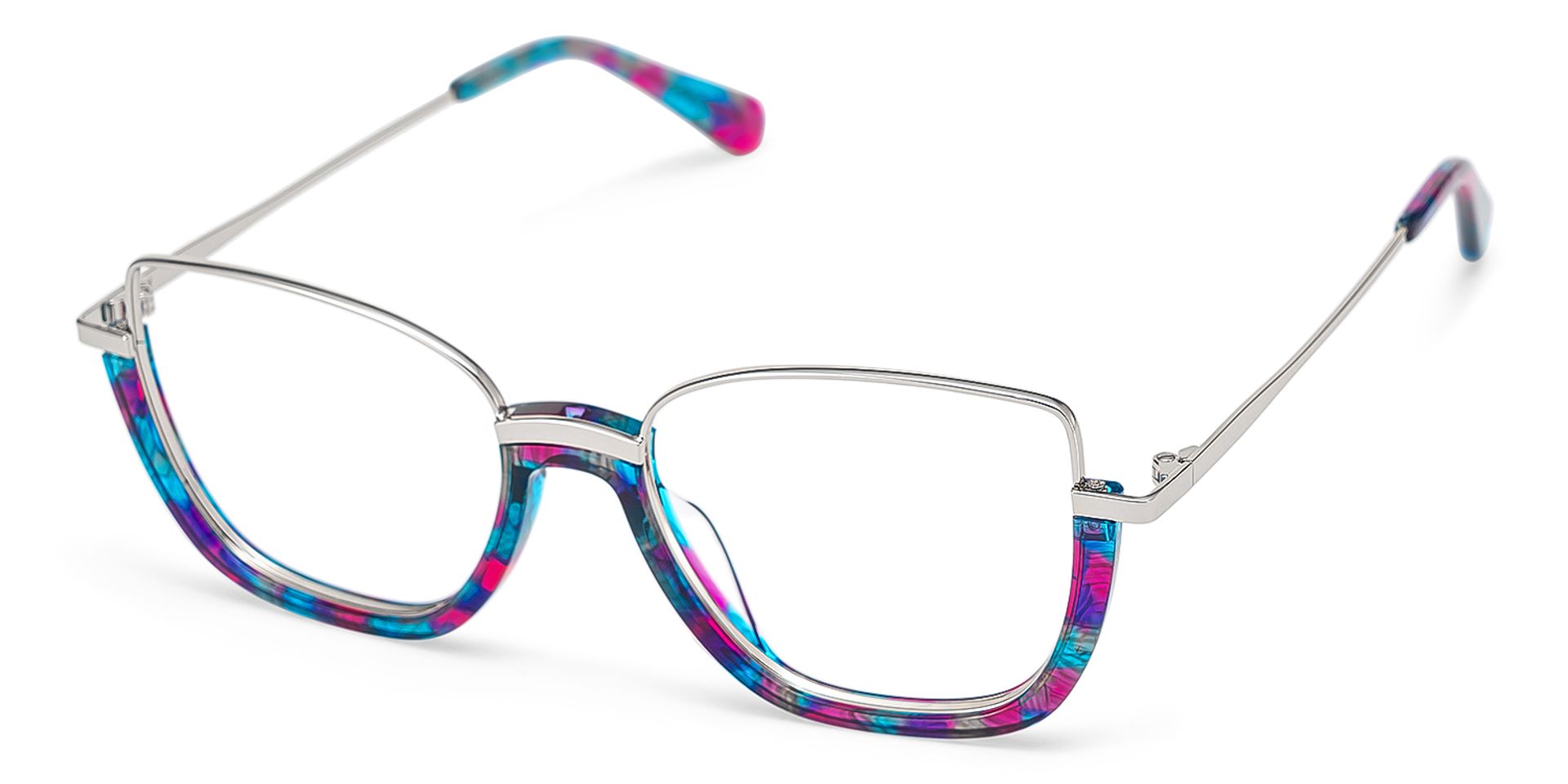 Coleman Eyeglasses in Square Colorful Frame | ZEELOOL Canada3
