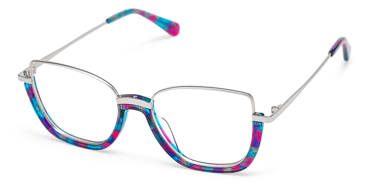 Coleman Eyeglasses in Square Colorful Frame | ZEELOOL Canada3