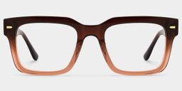 Benjamin Rectangle Two-tone Glasses1