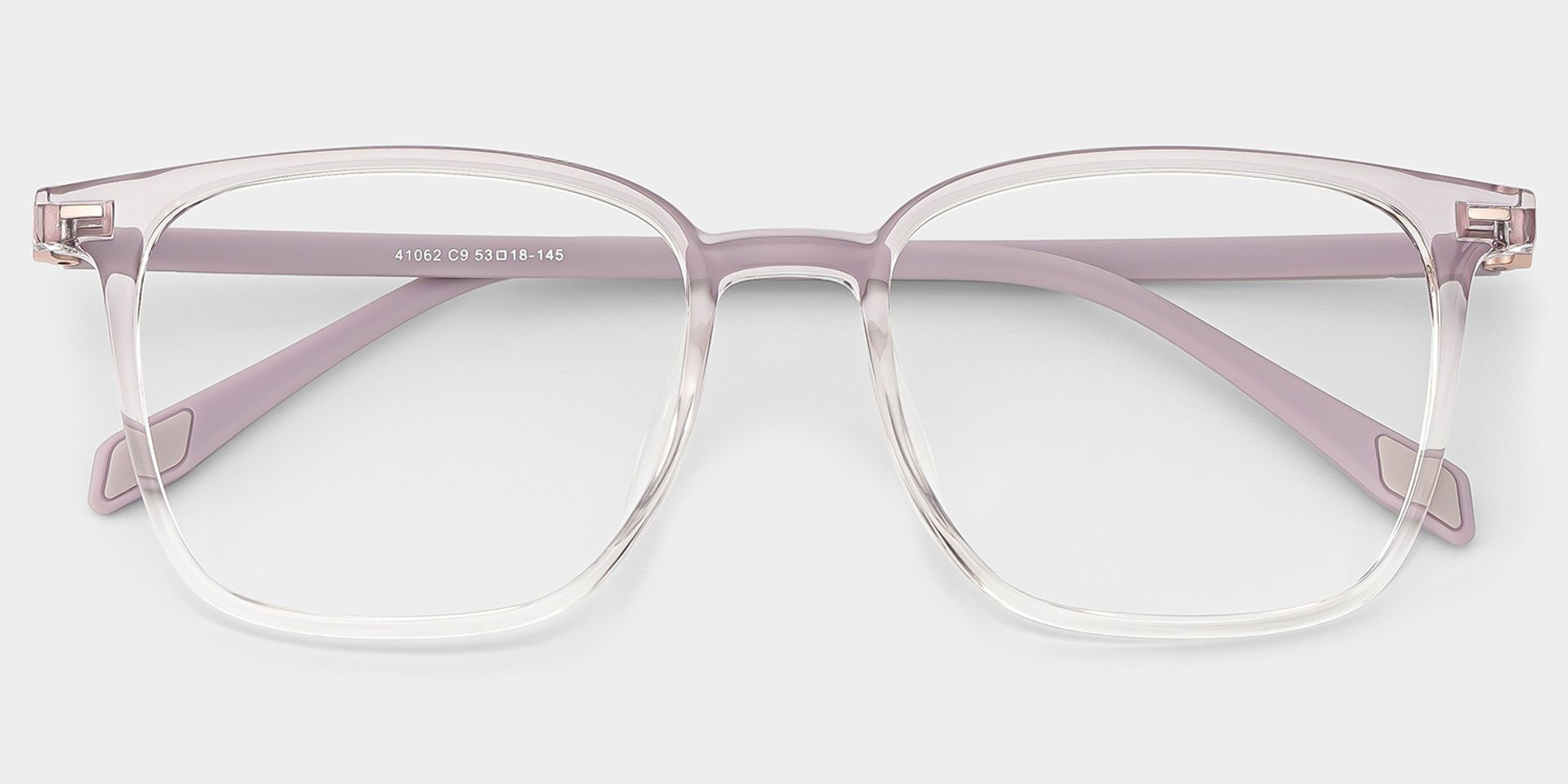 Charles Pink Square Frame Glasses for Women | ZEELOOL1