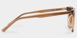 Eliza Light Brown Square Glasses3