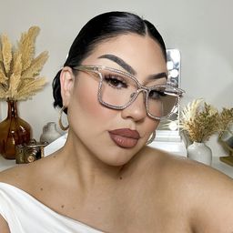 Shine Gold Square Glasses8