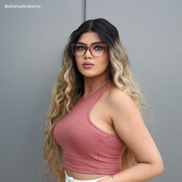 Emery Two-tone Square Glasses6