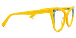 Molke Cateye Yellow Glasses2