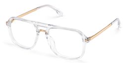 Kilworth Clear Aviator Glasses3