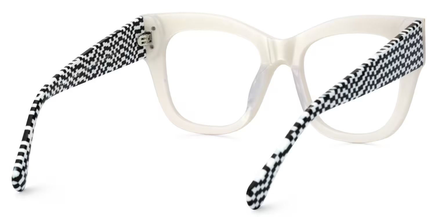 Designer Minfia White Eyeglasses and prescription Glasses3