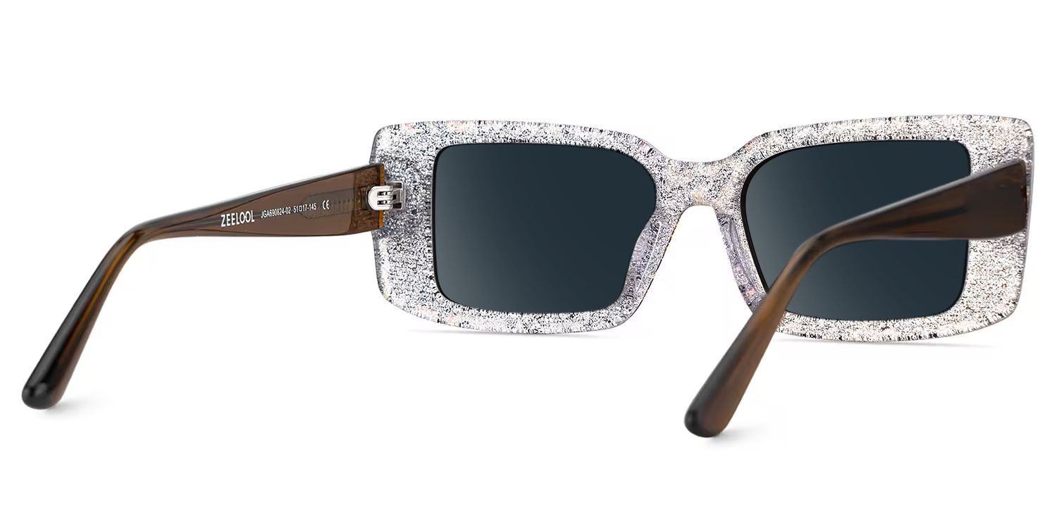 Gleam Acetate Leopard Frame Sunglasses | ZEELOOL CA4