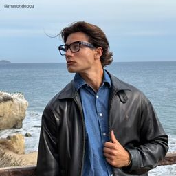 Pride Square Blue Glasses7