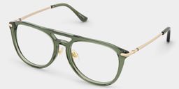 Isabelle Green Aviator Glasses2