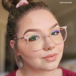 Chanty Round Pink Glasses8