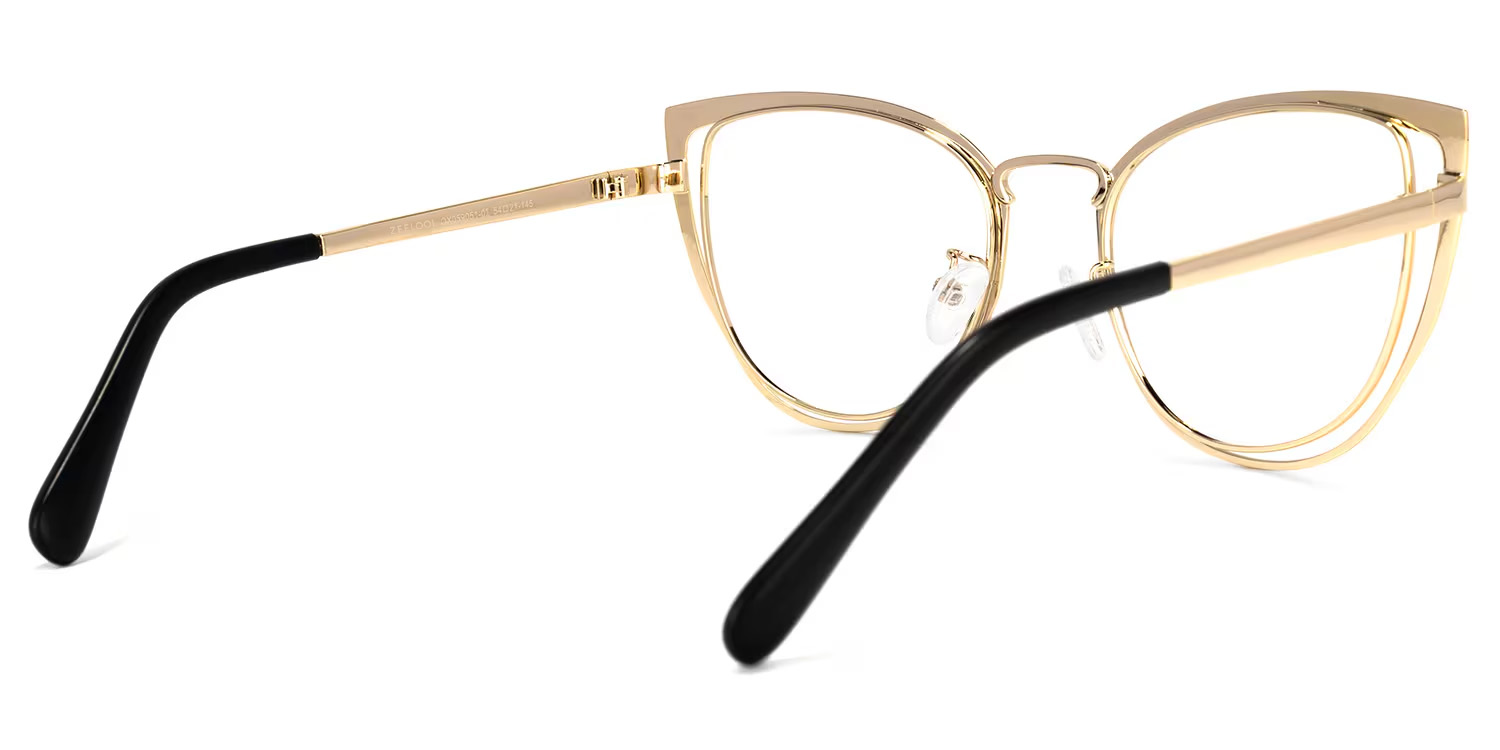 Harvey Cateye Black Glasses3
