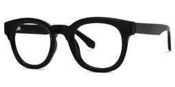 Foraker Round Black Glasses1