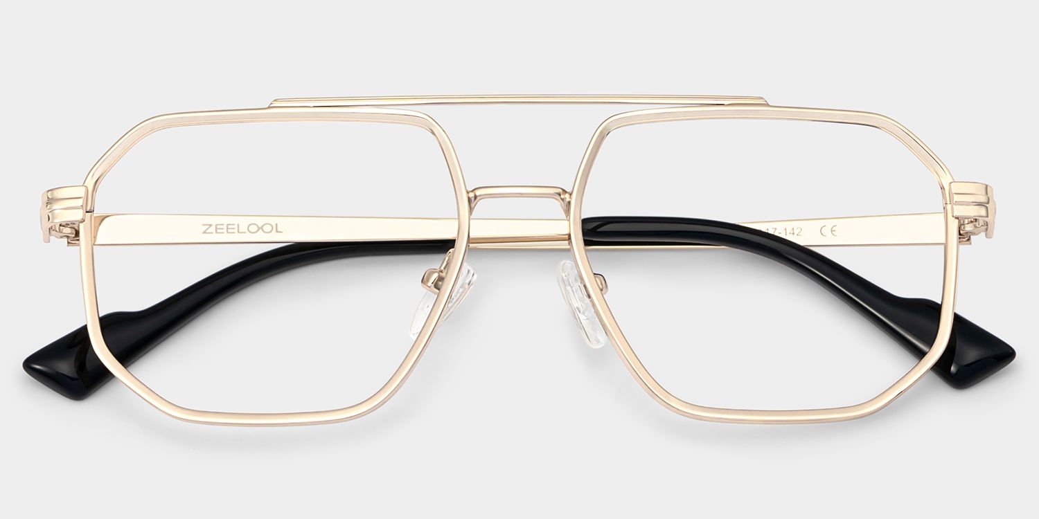 Autumn metal frame aviator glasses Online | ZEELOOL2