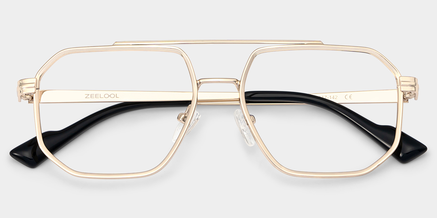 Autumn metal frame aviator glasses Online | ZEELOOL2