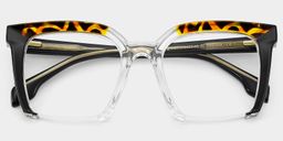 Misty Square Black Glasses1