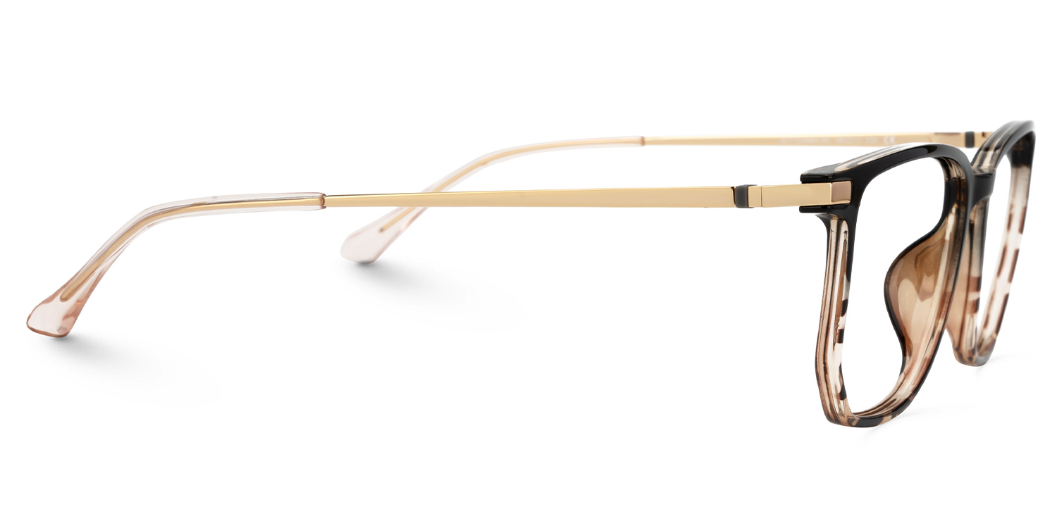 Fezell Tortoise Thin Frame Eyeglasses | ZEELOOL Canada2